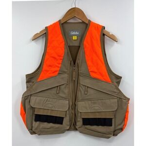 Cabelas Safari Series Gilet Homme 3XL Tan Pêche Chasse Extérieur
